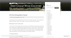 Desktop Screenshot of dirtcheapwinecountry.com